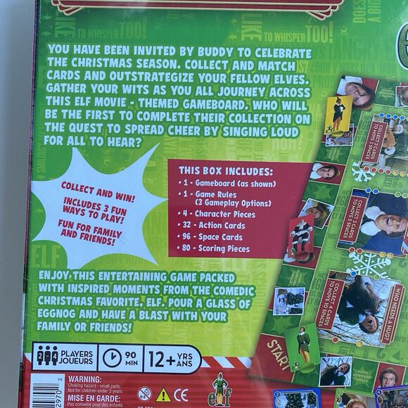 Elf Card Scramble‎ Family Board Game - 2 to 4 Players - Christmas - Will Ferrell - Picture 5 of 6